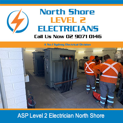 Electricians working in North Shore industrial station